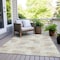 Homeroots 3' X 5' Ivory Brown And Gray Polka Dot Washable Indoor Outdoor Area Rug 594256 - alternate 6