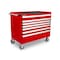 Tekton Rolling Tool Cabinet, 7 Drawer, Red, Steel, 48 in W x 27 in D x 41-1/2 in H OCL43200STM - alternate 1