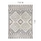 World Rug Gallery Transitional Bohemian Area Rug 7 ft 10 in x 10 ft Cream WR95CREAM8X10 - alternate 6