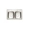 Premier Drop-In Stainless Steel Kitchen Sink 33 in. 3-Hole Double Bowl Kitchen Sink with Brush Finish 3562898 - alternate 2