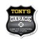 Signmission Tony's Garage I Can Fix Everything But Stupid, 18 Inch X 18 Inch, Plastic Sign SHI-P-18-490-TONY - alternate 1
