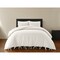 Homeroots Ivory Queen Linen 220 Thread Count Washable Duvet Cover Set 529004 - alternate 6