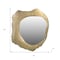 Homeroots 40" Brass Abstract Iron Framed Accent Mirror 605305 - alternate 4