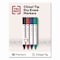 Tru Red Tank Dry Erase Markers, Broad Chisel Tip, Assorted Colors, 12PK TR61454 - alternate 1