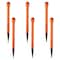 Mr. Chain 3" Safety Orange Ground Pole (6-Pack) 95512-6 - alternate 1