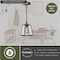 Vaxcel Grant 1-Light 7 in W Burnished Bronze Farmhouse Lantern Pendant, Clear Glass Ceiling Fixture P0050R - alternate 8