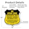 Signmission No Spray Shield Sign No Spray Zone Resid, 12 Inch X 12 Inch, Aluminum Metal Sign SHI-A-12-405 - alternate 4