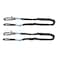 Mytee Products 5/8 inx8 ft BLUE Eye & Eye Synthetic Super Sling (Vertical 9450/ Choker 8030/ Basket 18,900lbs), 2PK SSL-58-8x2 - alternate 1