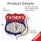 Signmission Father's Workshop, 6 inch X 6 inch, Vinyl Decal, 2PK SHI-D-2PACK-6-489-FATHER - alternate 2