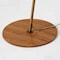 Vidalite Fos Floor Lamp with Woven Bamboo and Linen Shade, Brushed Brass Base & Stand, 80 in. Height CE1009200 - alternate 6