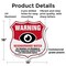 Signmission Neighborhood Crime Watch Shield Sign War, 18 Inch X 18 Inch, Plastic Sign SHI-P-18-387 - alternate 5