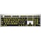 Logickeyboards XLPRINT PC SLIM LINE YLW ON BL LKBU-LPRNTYB-AJPU-US - alternate 3