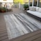 Homeroots 3' X 5' Khaki Ivory And Gray Botanical Leaves Washable Indoor Outdoor Area Rug 581942 - alternate 8