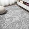 Jonathan Y Julien Paisley High-Low Light Gray/Ivory 5 ft. x 8 ft. Indoor/Outdoor Area Rug AMC102A-5 - alternate 5
