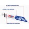 Lenox Reciprocating Saw Blade, Metalwolf Wave Edge, 6 in, 18 TPI, Medium Metal, 5 pk 20566618R - alternate 4