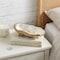 Homeroots 8in Gold Resin Handmade Trinket Tray 713013 - alternate 3