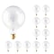 Bulbrite Incandescent G40 Medium Screw Base E26 Light Bulb, 40W, Clear, 12PK 861073 - alternate 1