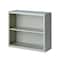 Hirsh Bookcase, 30" H, 34 1/2" W, Light Gray 21988 - alternate 2