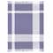 Homeroots 50" X 60" Purple Woven Cotton Checkered Throw Blanket with Fringe 516573 - alternate 6