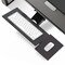 Homeroots Black Ergonomic Under Desk Pull Out Keyboard Tray 397720 - alternate 3