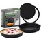 Nutrichef 2 Round Tart Pans, Black NCTRT2BK - alternate 1