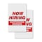 Signmission Maintenance Workers, Vinyl Decals Only 24 Inch x 36 Inch, Vinyl Decal, 2PK DSB-2436-2PACK-MAINTENANCE WORKERS - alternate 1