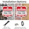 Signmission California No Trespassing Shield Sign Ca, 6 Inch X 6 Inch, Plastic Sign SHI-P-6-368 - alternate 5