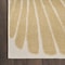 Homeroots 4' X 6' Ivory Orange And Blue Indoor Outdoor Area Rug 527628 - alternate 6