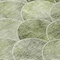 Homeroots 8' Green And Ivory Round Abstract Washable Indoor Outdoor Area Rug 577675 - alternate 6