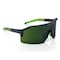Jackson Safety Maxview+, Welding Safety Glasses, Anti-Fog & Anti-Scratch, Shade 5 IR Lens, Black/Green Frame 60001 - alternate 1