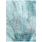 Homeroots 5' X 8' Gray And Ivory Abstract Washable Indoor Outdoor Area Rug 559617 - alternate 3