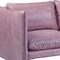 Homeroots 91" Wisteria Top Grain Leather Sofa With Black Legs 491344 - alternate 5
