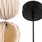 Jonathan Y Vaughn 15.75" Modern Vintage Orb Honeycomb Shade LED Pendant Light, Natural JYL9101B - alternate 5