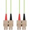 Add-On 6M Sc M/M Om5 Lime Green Fiber Patch Cbl ADD-SC-SC-6M5OM5 - alternate 1