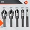 Av Steel Countersink Drill Bit Set, 5 Flute Pcs for Wood, Plywood, Plastic, Mild Steel w/ Aluminum Case AV - 500105 - alternate 3