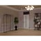Vdomdoors Aluminum Door with Hidden Handle Hiddex 0155 Ardesia Nero Entry Steel Metal Modern Painted W36xH80+ HIDDEX0155EXD-BLK-W36xH80+12-RH-I - alternate 3