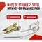 Mytee Products Crosby S-4320 Replacement Steel Hook Latch Kit 1096325 for 3/4-1 Ton WLL Hooks RLK-1T-CR - alternate 8