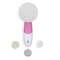 Pursonic Waterproof Facial Cleansing Brush in Pink FC180PK - alternate 1