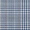 Homeroots 8' X 10' Navy Blue Ivory And Brown Plaid Washable Indoor Outdoor Area Rug 601491 - alternate 8