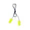 3M E-A-R Disposable Corded Ear Plugs, Metal Detectable, Bullet Shape, NRR 32 dB, Yellow, 200 PK 311-4106 - alternate 1