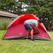Coleman 6-Person Flatwoods II Lightweight Dome Camping Tent - Red 2207385 - alternate 2