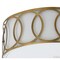 Jonathan Y Aria 2-Light 12.25" Metal LED Flush Mount, Brass Gold JYL3502A - alternate 3
