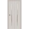 Sartodoors Sliding Closet Bi-fold Doors 48 x 96 inches, BASIC 3002 Ash Franko, Sturdy Tracks Moldings Trims H BASIC3002BF-YAFR-48x96 (2* 24x96) - alternate 1