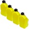 Bushman U-Jug Multi-Purpose 5.5 Gallon Utility Storage Jug -Yellow - 4 Pack UJUG-YEL-4PK - alternate 5