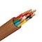 Syston Cable Technology 18/8 Thermostat Doorbell HVAC Cable Wire 100 FT, 18 AWG 8 Conductors 100% Solid Copper CL3R/CMR/FT4 7537-100BN - alternate 1