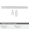 Amerock Versa 6-5/16 inch 160mm Center-to-Center Polished Nickel Cabinet Pull BP36914PN - alternate 2