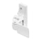 Prime-Line Storm and Screen Door Push Button Handle Set, Interior Latch 1-1/2 in. Hole Center, White K 50822 - alternate 6