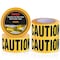 Pyle Barricade Tape, Do Not Enter, Yellow, 3 in Wide x 656 ft Length, Polyethylene PNECTX4 - alternate 1