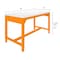 Diversified Spaces Fab Lab Workbench, Top 96"x30" Eraseable AMS9630LEWT - alternate 3