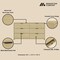 Manhattan Comfort Grace 60in Double Dresser in Natural Oak and Black DR009-NO - alternate 5